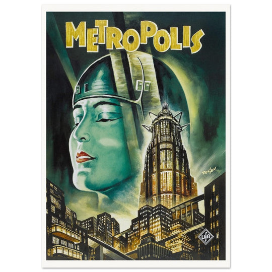 Metropolis movie poster.