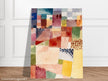 Paul Klee Motiv aus Hammamet abstract painting.
