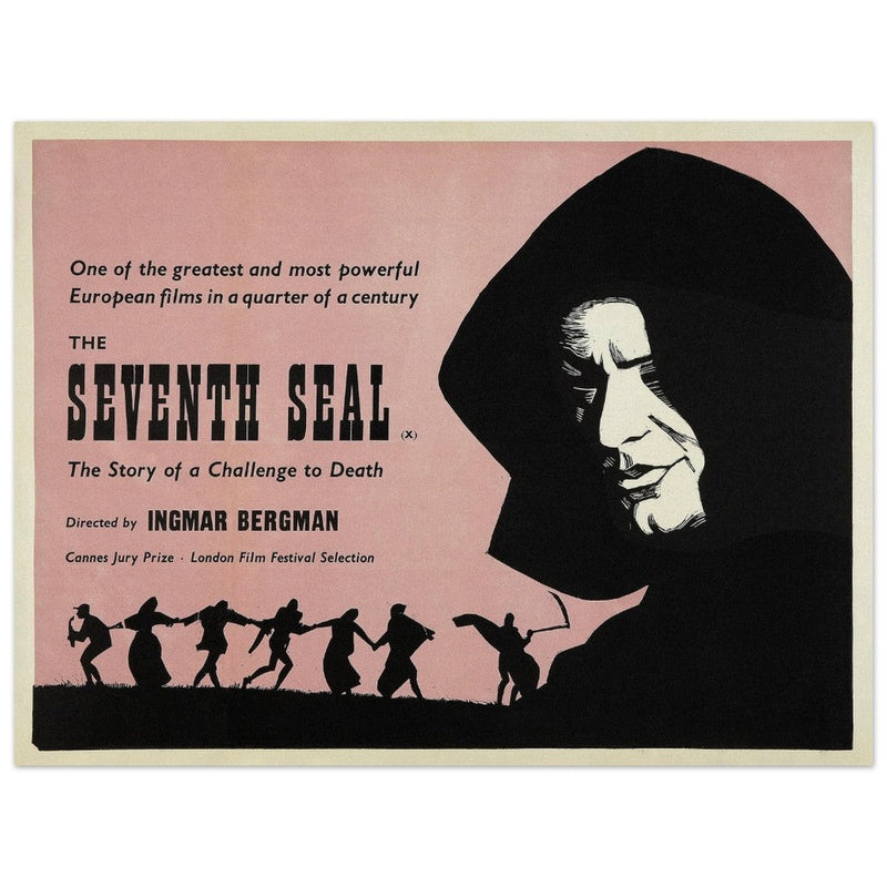 The Seventh Seal movie poster.