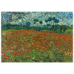 Poppy field by Vincent Van Gogh