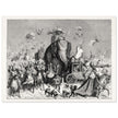 Royal Cavalcade Ane Skin Fairytale ( Peau d' Ane ) illustration by Gustave Dore. Part of Fairy Tales of Charles Perrault.