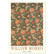William Morris Cray 1884. Vintage printed cotton  art print.