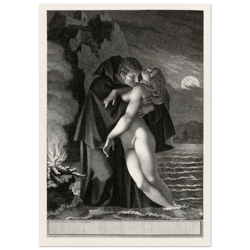 Phrosine and Melidore by Pierre Paul Prudhon 1796.