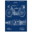 Motorcycle old patent by G. W Manson.