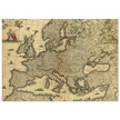 Ancient map of Europe. Nova et Accurata Totius Europae Descriptio by Frederik de Wit