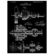 Automobile Drive Gear patent 787908 by Henry Ford. Vintage car