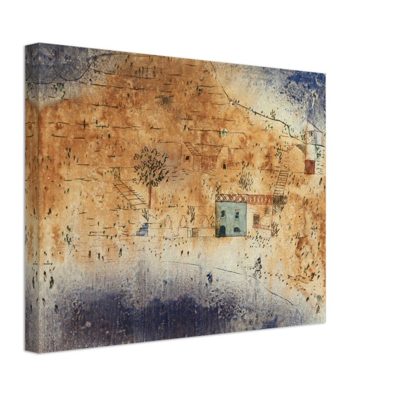 Paul Klee Bay M on Sicily abstract painting.
