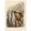 Paul Emile Becat erotic illustration Les Baiseres IV ( The Kisses ) Fourth Kiss. The New Olympus.