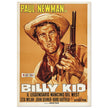 Billy Kid italian poster staring Paul Newman movie poster.