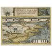 Map of North America by Cornelis de Jode.