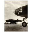 World War 2 poster.  B 25 airplanes in the Pacific front .