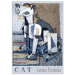 Cat painting cubism style poster reproduction Creator: Antonín Procházka 1921