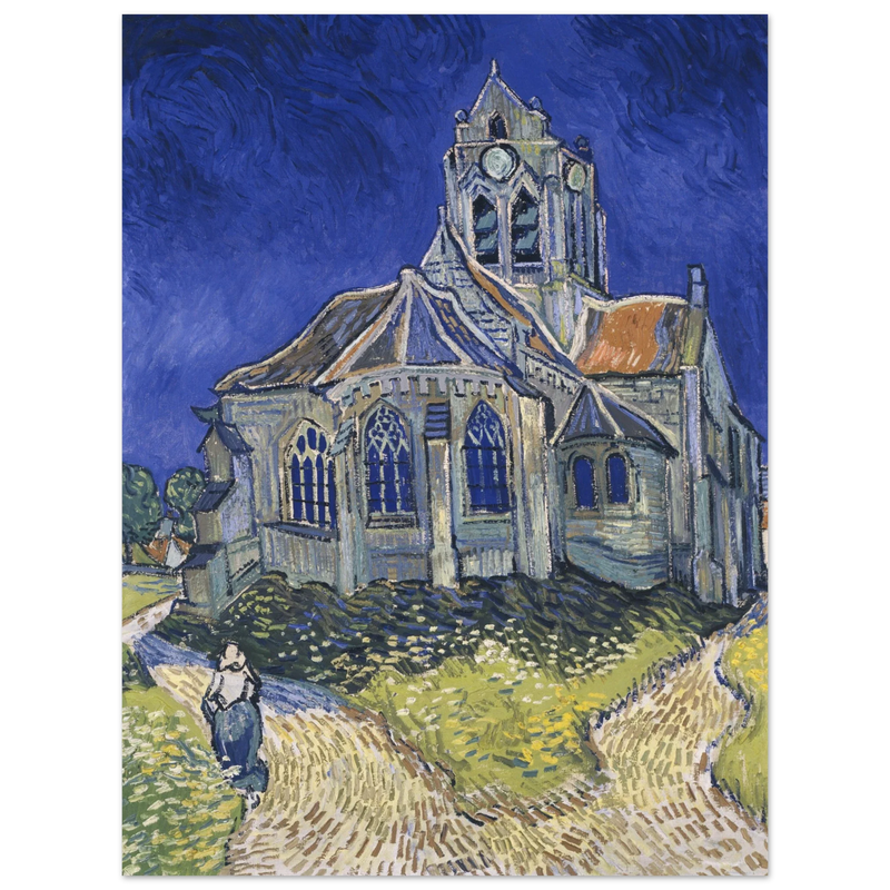 The Church in Auvers-sur-Oise View from the Chevet Vincent Van Gogh
