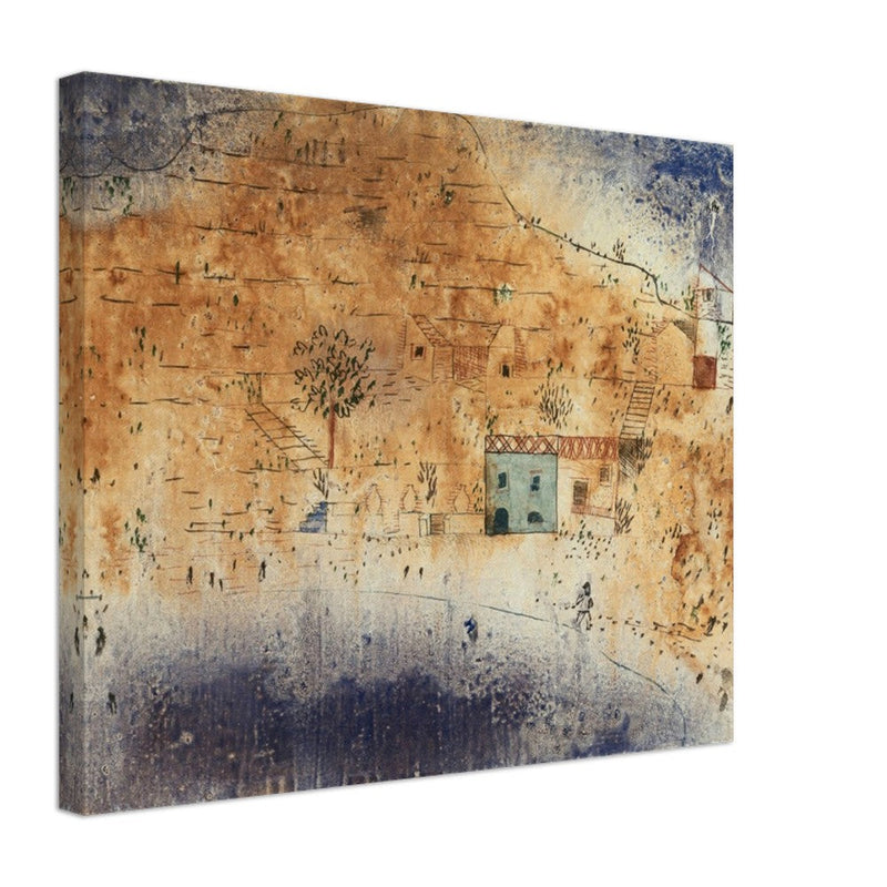 Paul Klee Bay M on Sicily abstract painting.