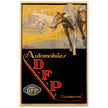 Doriot car vintage advertising poster  1910.
