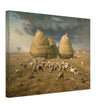 Haystacks Autumn by Jean François Millet.