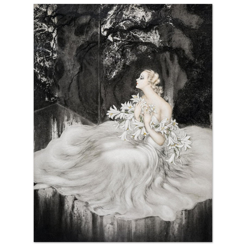 Louis Icart Les Lys (The Lilies)