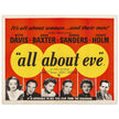 All about Eve movie poster.