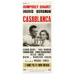 Casablanca with Humphrey Bogart and Ingrid Bergman movie poster. Vintage prints of films that changed cinema