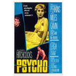 Psycho movie poster.