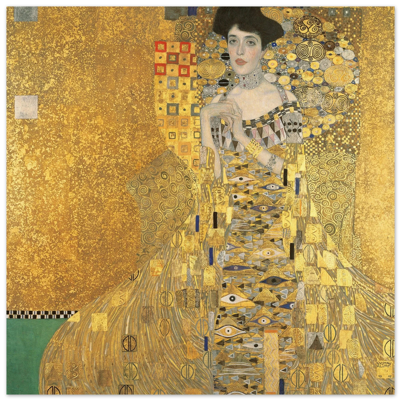 Gustav Klimt Adele Bloch-Bauer I painting.