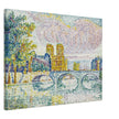 Paul Signac La Cite, Paris. The city Paris painting.