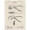 Vintage Adjustable Nut Cracker patent by William H. Edwards.
