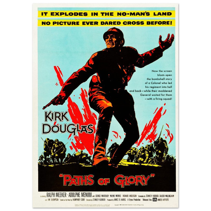 Paths of Glory movie poster.