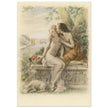 Paul Emile Becat erotic illustration Les Baiseres II ( The Kisses )