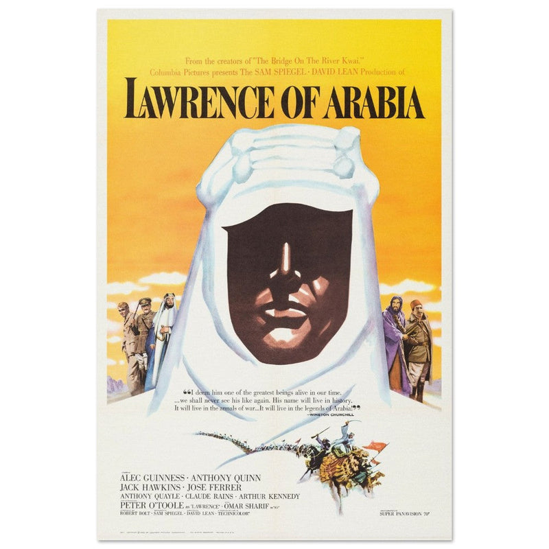 Lawrence of Arabia movie poster.