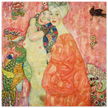 The friends after Gustav Klimt, plate 1, Gustav Klimt - The gleanings 1931 .