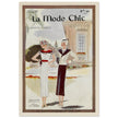 La Mode Chic vintage french fashion magazine cover 1933. .