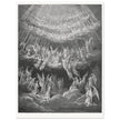 Gustave Dore illustration for The Divine Comedy by Dante Alighieri.  Paradise.
