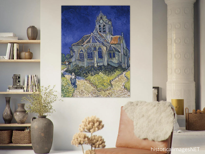 The Church in Auvers-sur-Oise View from the Chevet Vincent Van Gogh