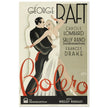 Bolero George Raft and Carole Lombard movie poster. Sweddish version Vintage prints of famous films
