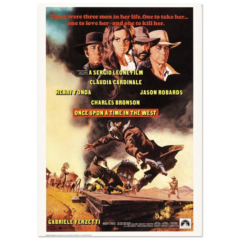Once Upon A Time In The West movie poster.