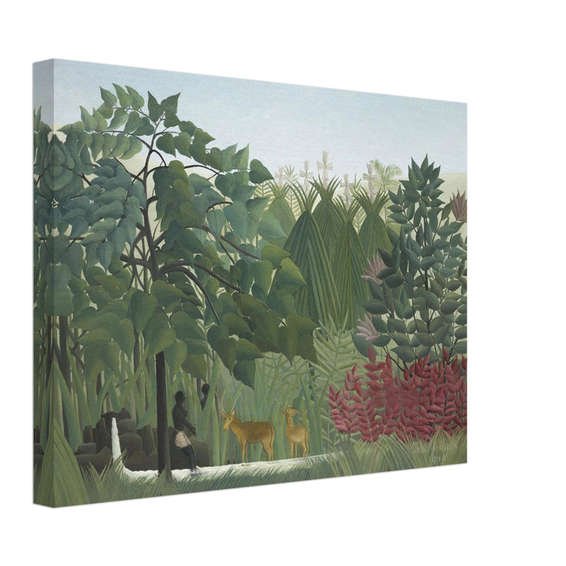 Henri Rousseau The Waterfall painting