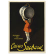 Cacao Suchard vintage advertising poster of 1911 made by Leonetto Cappiello.