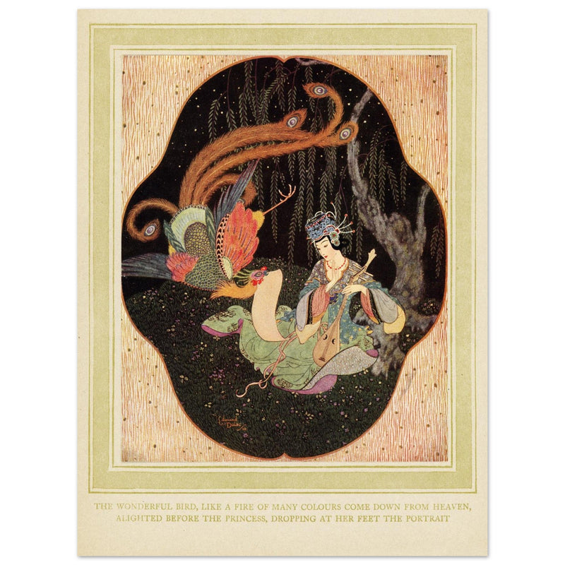 Edmund Dulac The story of the bird Feng. A Fairy tale from China.