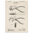 Vintage Adjustable Nut Cracker patent by William H. Edwards.