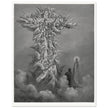 Gustave Dore illustration for The Divine Comedy by Dante Alighieri.  The Cross Paradise.