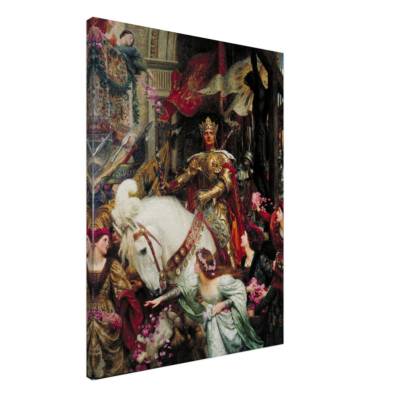 The Two Crowns paintings by Frank Dicksee