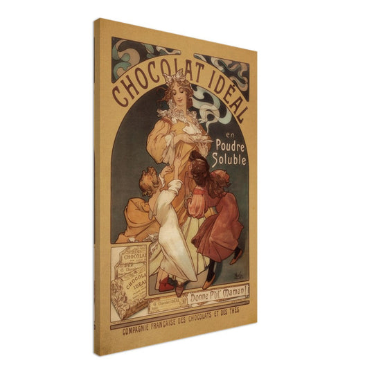 Art Nouveau Alphonse Mucha Chocolat Ideal.