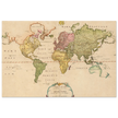 1783 Map of the world showing the distribution of mammals