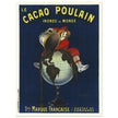 Le Cacao Poulain vintage advertising poster by Leonetto Cappiello.