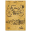 Motorcycle old patent by G. W Manson.