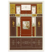 Mural frescoes paintings in Pompeii engravings by Fausto and Felice Niccolini.