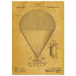 Airship patent drawing by T S C lowe Air balloon illustration