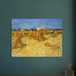 Corn Harvest in Provence by Vincent Van Gogh