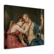 Canvas The Farewell of Telemachus and Eucharis by Jacques Louis David 1818. Greek Mythology  canvas